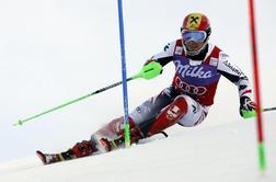 Hirscher Avstriji priboril jubilejno stoto slalomsko zmago