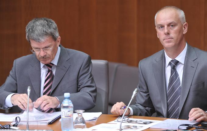 Nekdanji prvi mož NFD Holdinga Stanislav Valant in nekdanji direktor propadle družbe CBH Zdenko Podlesnik sta osumljena zlorabe notranjih informacij pri preprodaji delnic Etola. | Foto: STA ,