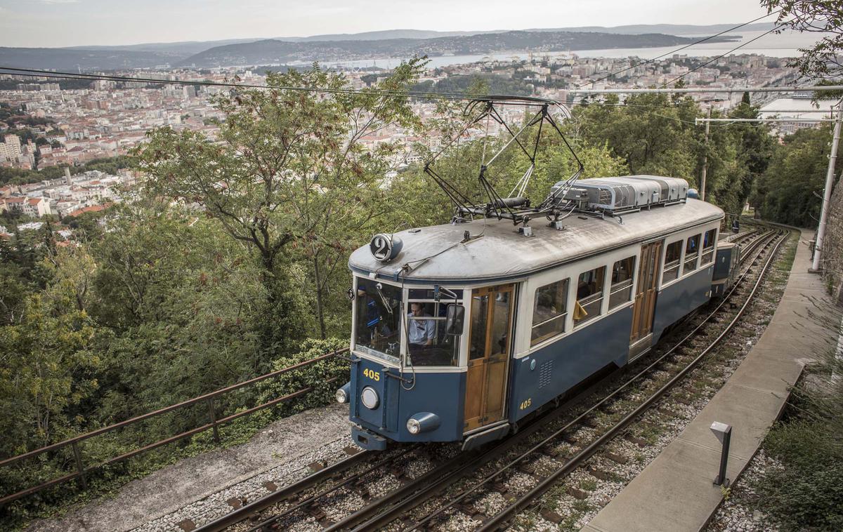 Opčine Trst, openski tramvaj | Foto Matej Leskovšek