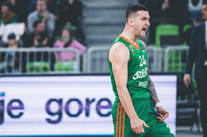 Cedevita Olimpija : Budućnost, Alen Omić | Alen Omić je prikazal odlično predstavo. | Foto Grega Valančič/Sportida