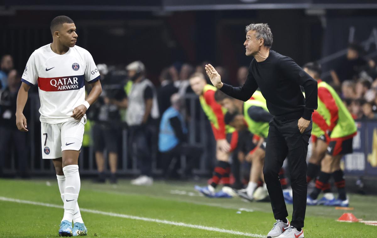 Luis Enrique Kylian Mbappe | Luis Enrique bo s PSG danes lovil finale lige prvakov. | Foto Guliverimage