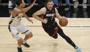 Dragić se poslavlja, Milwaukee "odpihnil" Miami. Izgubil tudi Čančar in postavil nov mejnik.