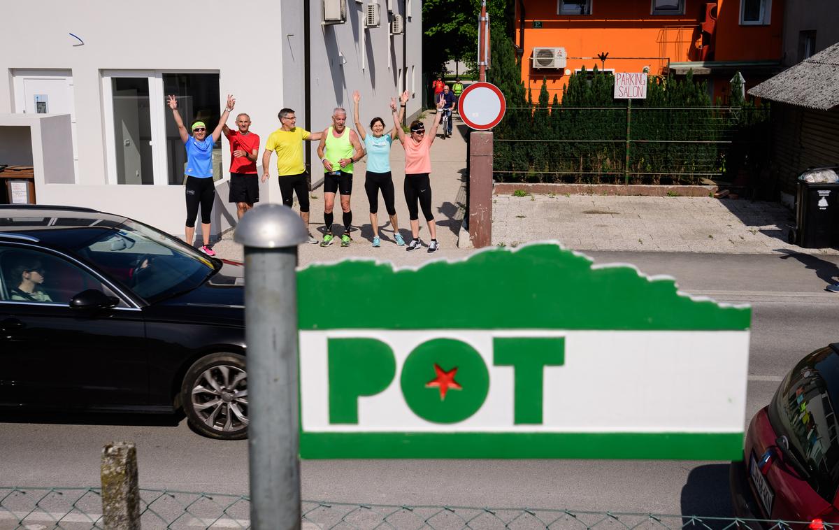 Pot ob žici 2020 | Tudi letos se po potek okupirame Ljubljane lahko podate v lastni režiji, saj zaradi epidemioloških razmer organizirane prireditve ne bo.  | Foto Nebojša Tejić/STA