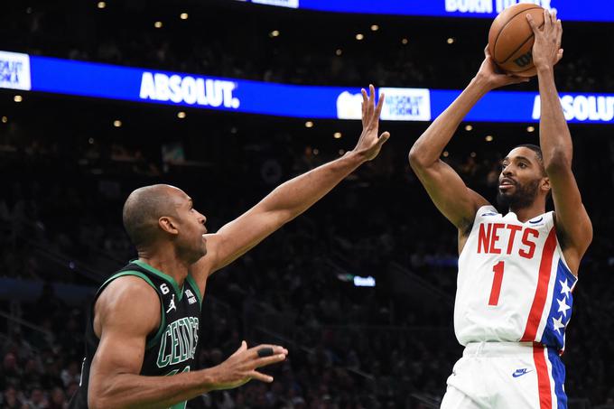 Mikal Bridges je dosegel proti Bostonu 38 točk. Največ v tej sezoni. | Foto: Reuters