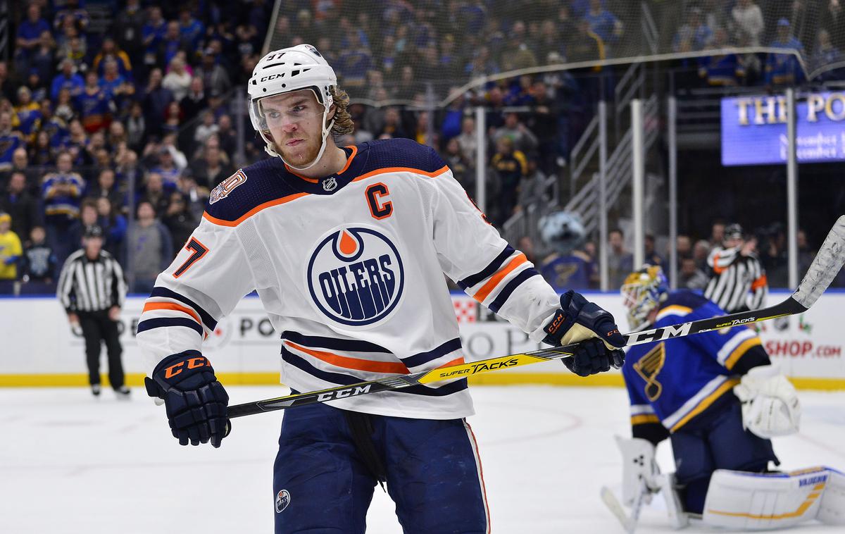 Connor McDavid | Connor McDavid je po kazenskih strelih odločil tekmo pri St. Louisu. | Foto Reuters