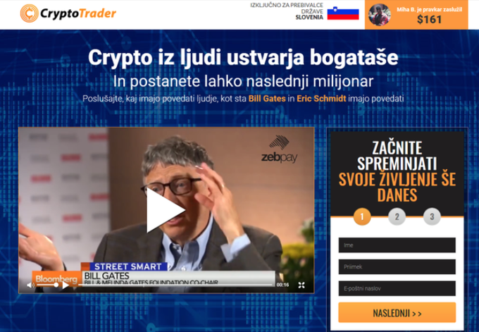 Kriptotrader | Foto: Matic Tomšič / Posnetek zaslona