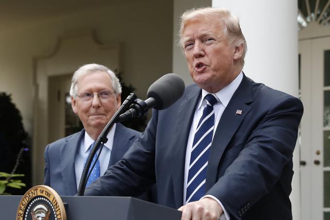 Mitch McConnell, Donald Trump | Foto: Reuters