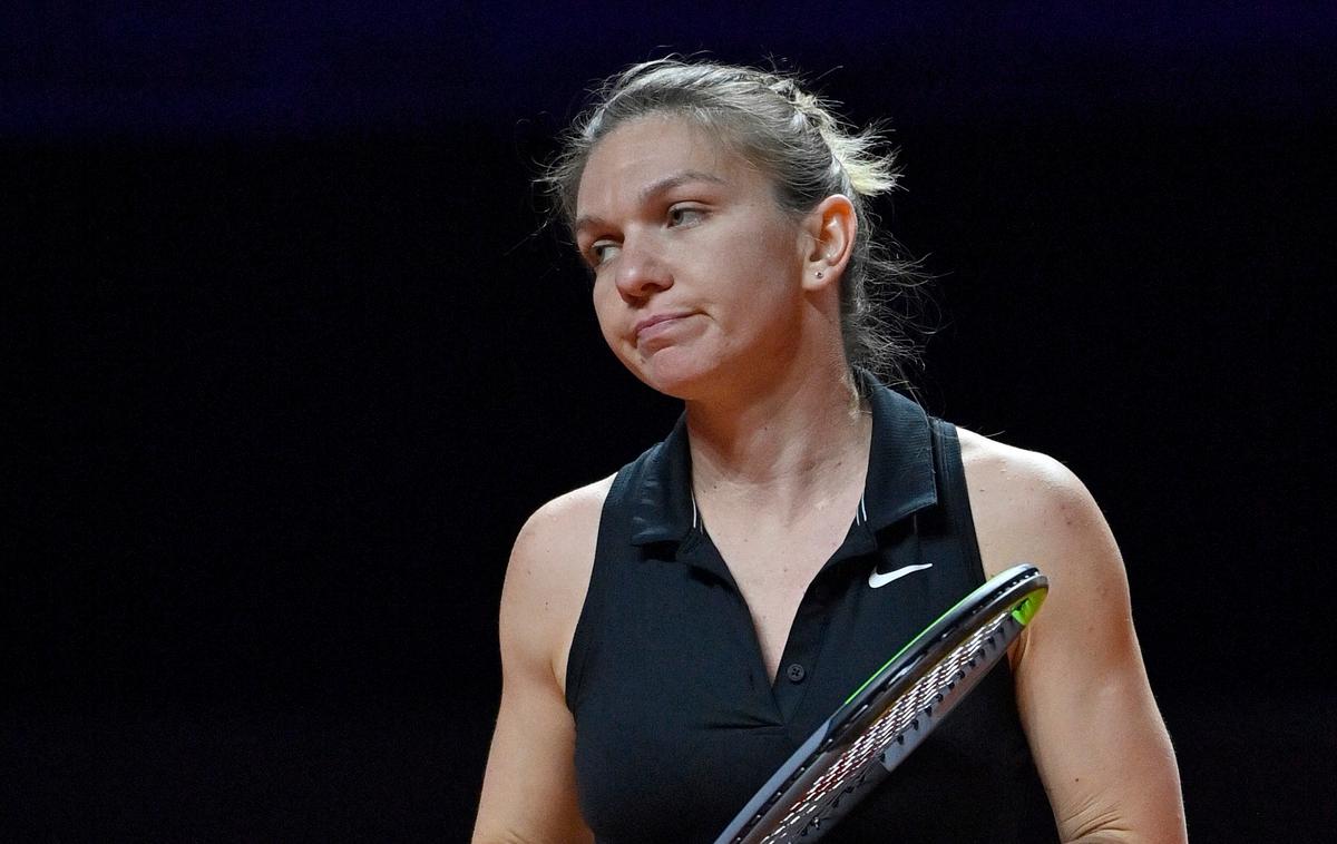 Simona Halep | Simona Halep je bila zaradi začasne dopinške prepovedi odstranjena s seznama igralk na odprtem prvenstvu ZDA. | Foto Guliverimage