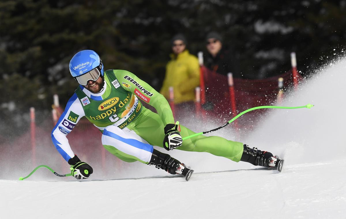 Boštjan Kline Lake Louise | Boštjan Kline je danes v Lake Louisu pokazal več kot na včerajšnjem smuku in osvojil prve točke v sezoni. | Foto Reuters