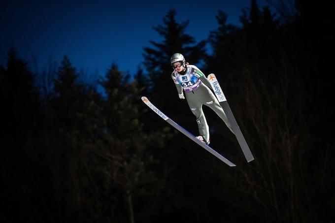 Maja Vtič je po trening skoku začutila bolečine v kolenu, a bo stisnila zobe. | Foto: Guliverimage/Vladimir Fedorenko