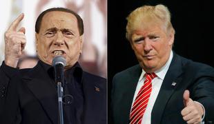 Šest podobnosti med Trumpom in Berlusconijem