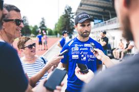 Skakalci skakalke trening Kranj