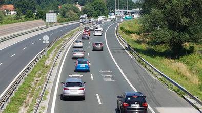 Pozor: avtocesta med Tepanjem in Celjem v smeri Ljubljane bo zaprta