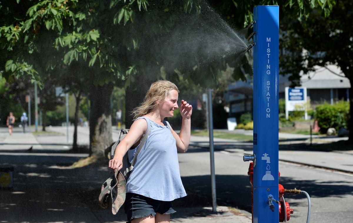 Kanada vročina | Temperature v Phoenixu presegajo 43 stopinj Celzija od 30. junija, dan prej pa so namerili 42 stopinj Celzija. Dežja ni bilo že od marca. | Foto Guliverimage