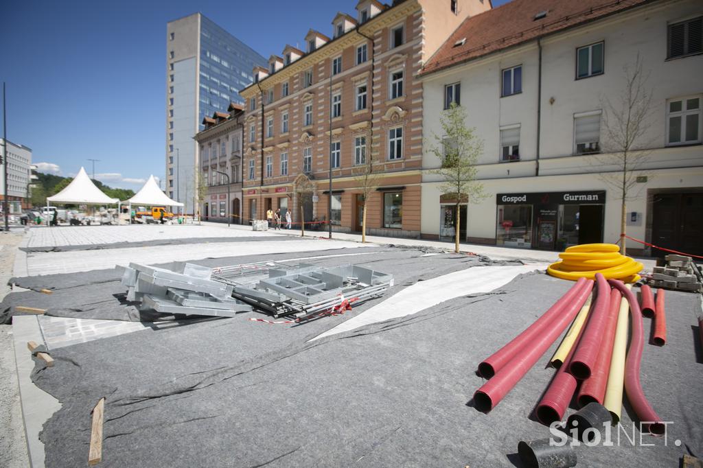 Prenova Gosposvetske ceste v Ljubljani.