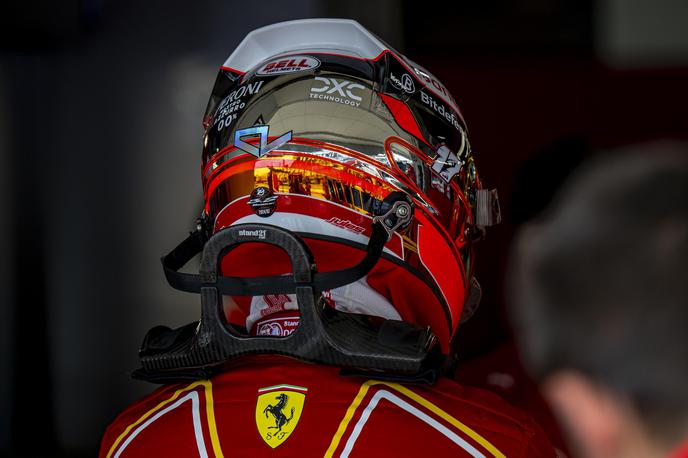 Suzuka Charles Leclerc | Charles Leclerc v Suzuki dirka s čelado v spomin na pokojnega Julesa Bianchija. | Foto Guliverimage