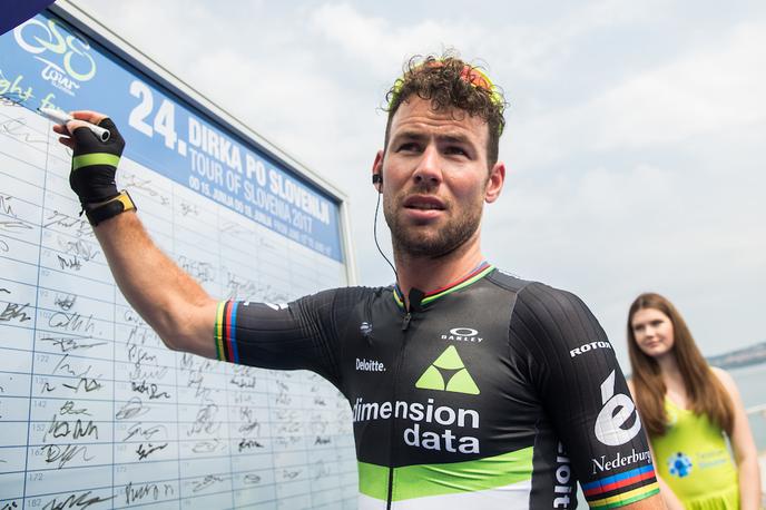 Mark Cavendish | Mark Cavendish ostaja pri ekipi Dimension Data.  | Foto Vid Ponikvar