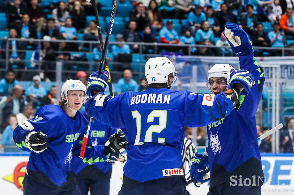 Slovenija Kazahstan svetovno prvenstvo v hokeju 2019