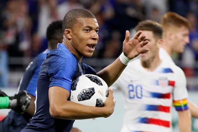 Kylian Mbappe je star šele 19 let, a je že nekaj časa del evropske nogometne smetane. | Foto: Reuters