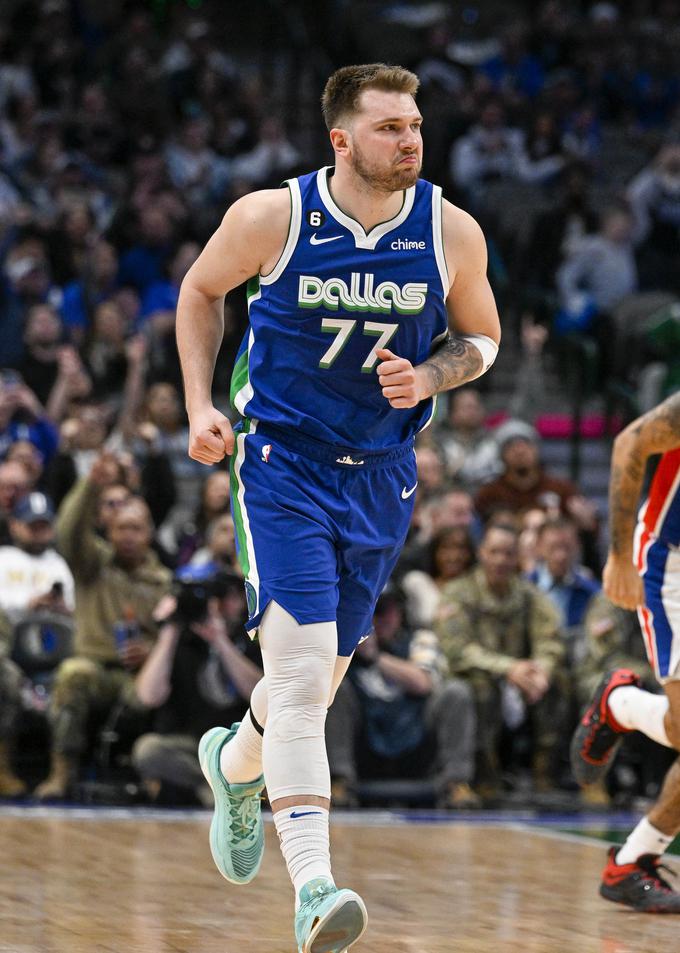 Luka Dončić spada med največje zvezdnike lige NBA, ki skrbi za promocijo športne Slovenije v svetu. | Foto: Reuters