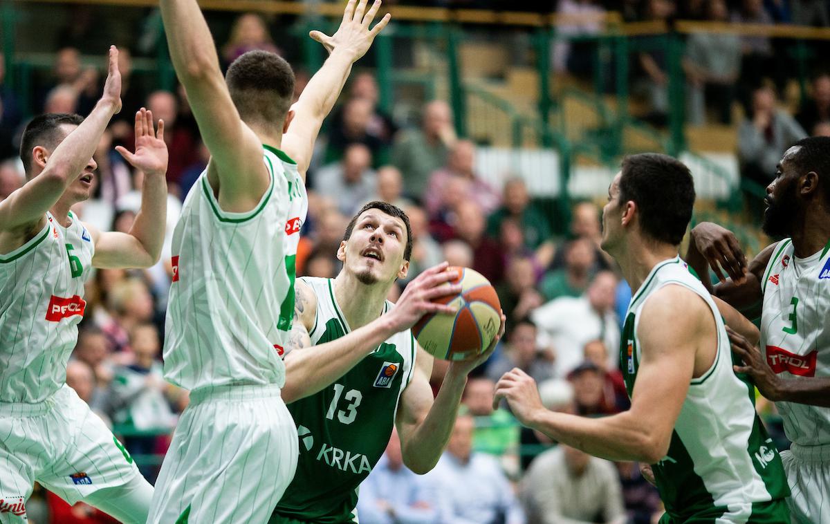 Krka vs Petrol Olimpija liga ABA | Krka si je ligo ABA izborila na parketu. Si jo bo Olimpija za zeleno mizo? | Foto Vid Ponikvar