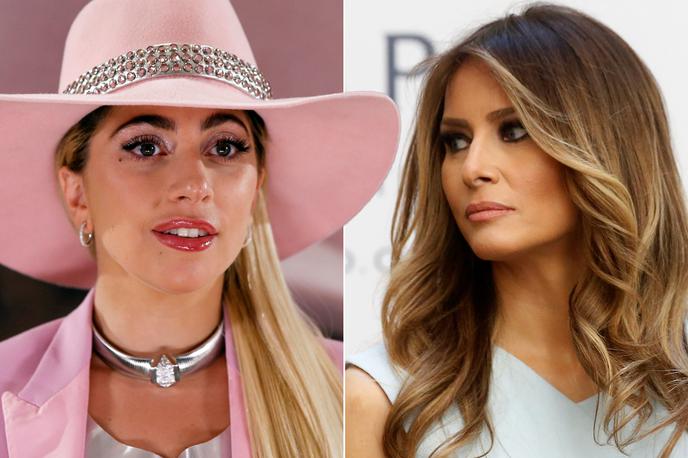 Lady Gaga, Melania Trump | Foto Reuters