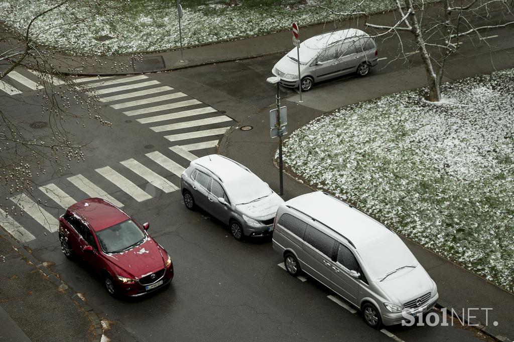 Sneg v Ljubljani