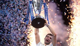 Grigor Dimitrov je zmagovalec zaključnega turnirja v Londonu