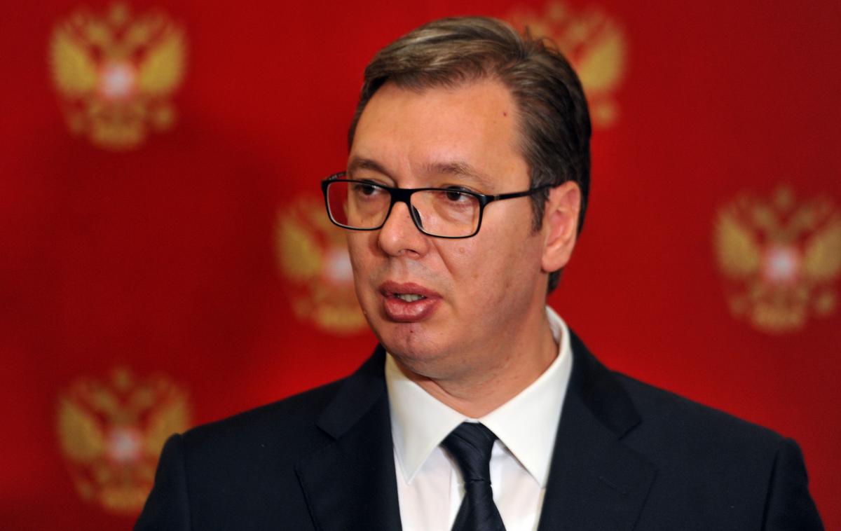 Aleksander Vučić | Srbski predsednik Aleksandar Vučić je napovedal, da bodo v Srbiji zaostrili kazenske sankcije in uvedli dosmrtni zapor za najhujša kazniva dejanja. | Foto STA