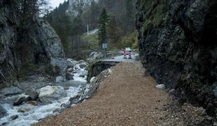 Sanacijska dela hitro napredujejo, brv ne bo potrebna  #foto #video