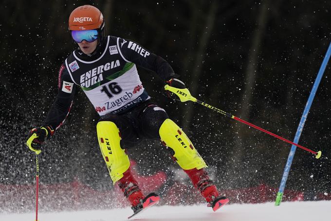 Filip Zubčič je s petim mestom navdušil na domačem hribu. | Foto: AP / Guliverimage