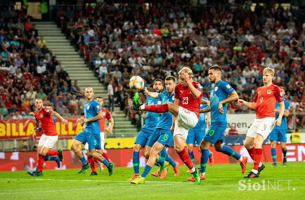 slovenska nogometna reprezentanca Avstrija Celovec kvalifikacije Euro 2020