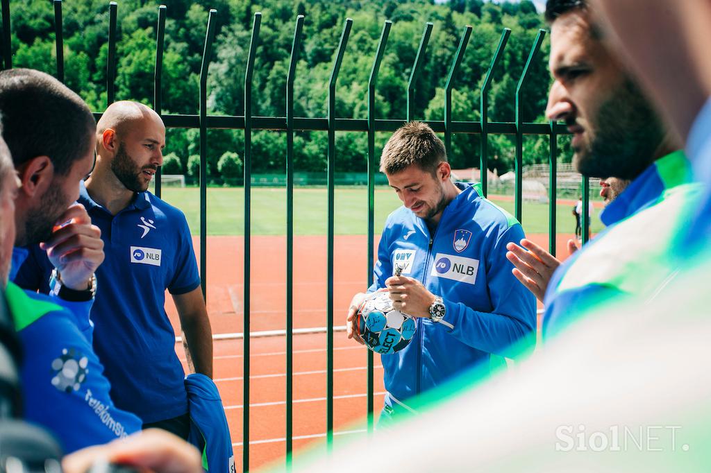 Slovenska rokometna reprezentanca, trening