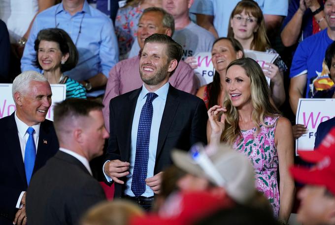 Zakonca Trump sta se tokrat razveselila deklice. | Foto: Reuters