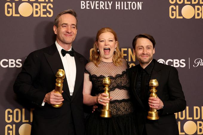 Matthew Macfayden, Sarah Snook in Kieran Culkin iz serije Nasledstvo | Foto: Reuters