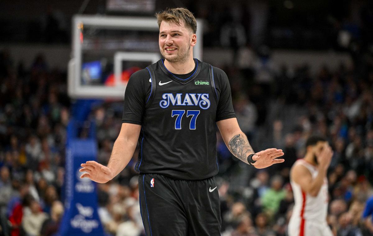 Luka Dončić | Luka Dončić je za zmago prispeval 41 točk. | Foto Reuters