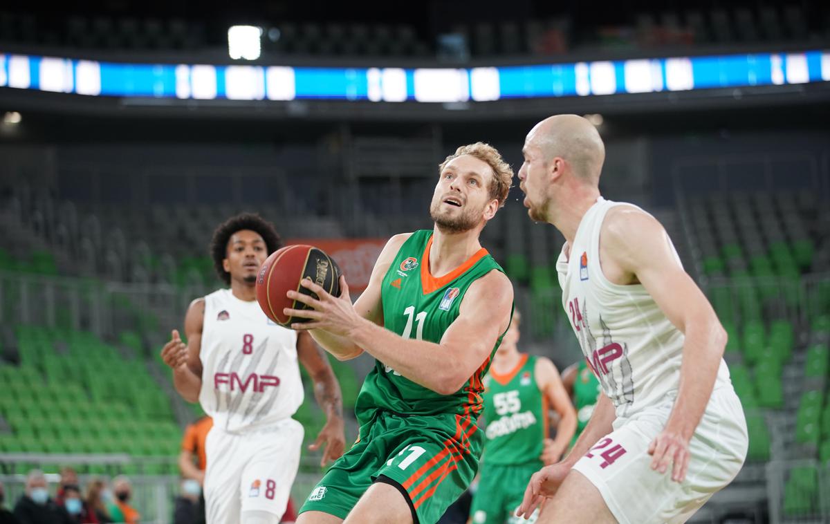 Cedevita Olimpija : FMP, Jaka Blažič | Košarkarji Cedevite Olimpije danes vstopajo v novo sezono EuroCupa. | Foto ABA/Cedevita Olimpija/Tine Ružič