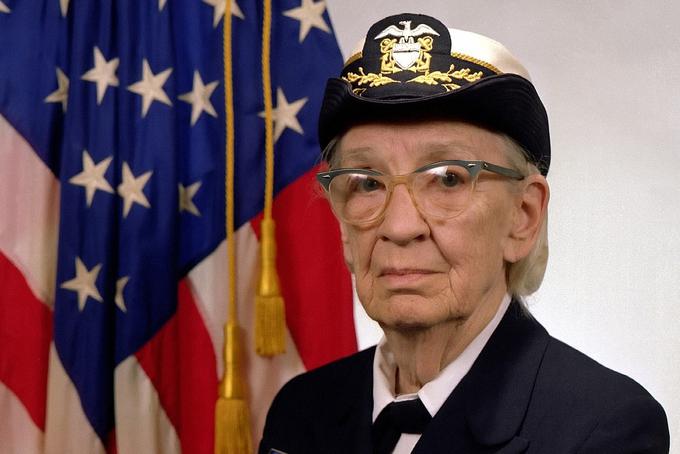 Grace Hopper je bila do leta 1986 aktivna članica ameriške vojske. Umrla je leta 1992 v starosti 85 let.  | Foto: Thomas Hilmes/Wikimedia Commons