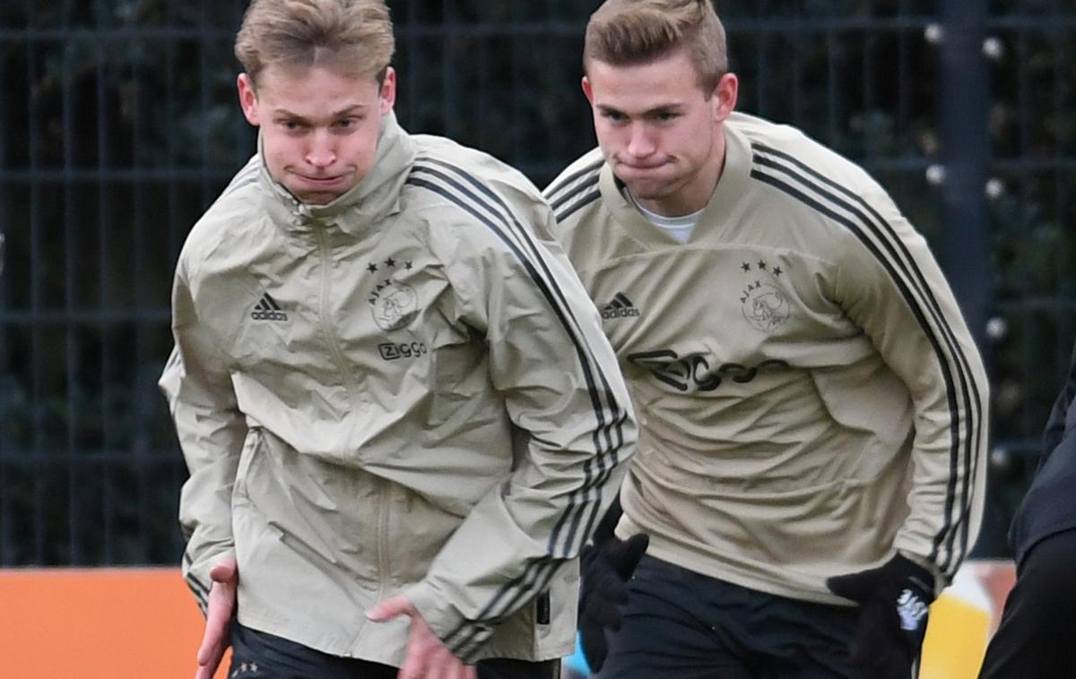 Matthijs de Ligt, Frenkie de Jong | Matthijs de Ligt in Frenkie de Jong sta že danes vredna vsak po sto milijonov evrov, ocenjujejo strokovnjaki. | Foto Reuters