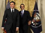 Borut Pahor in Barack Obama