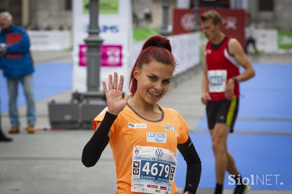 Maraton Ljubljana. Klara Lukan