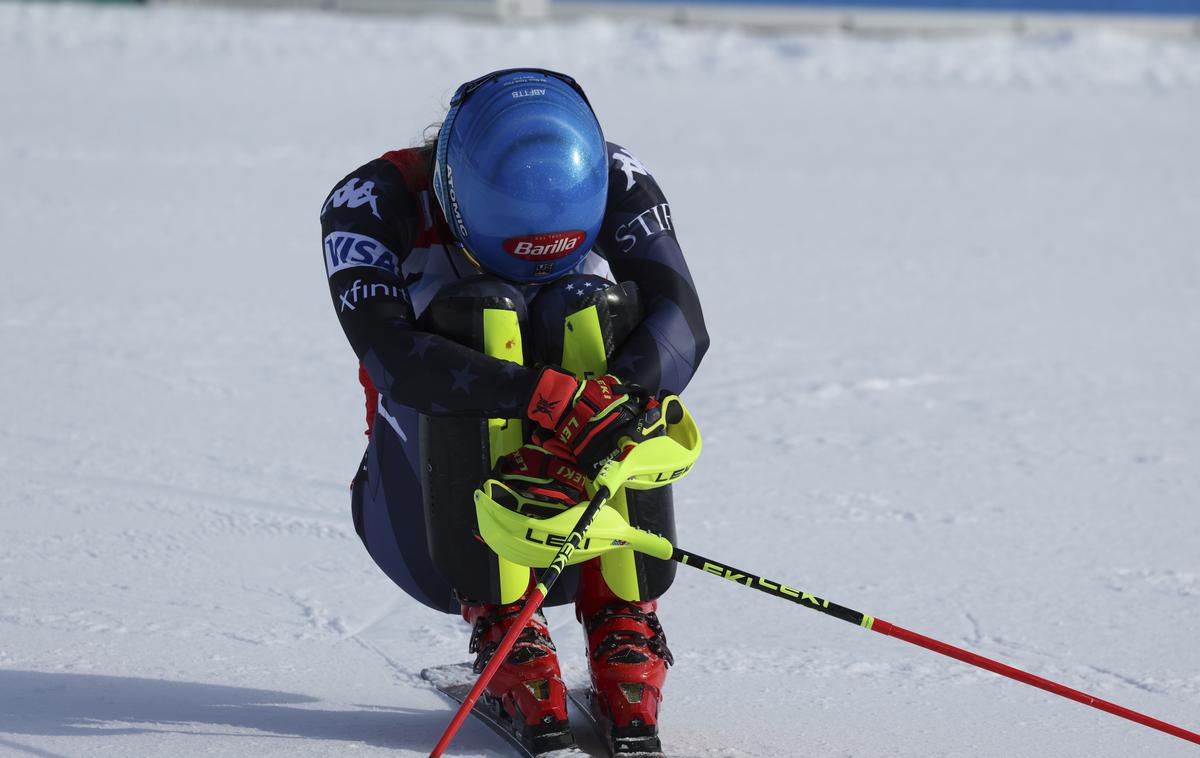 Mikaela Shiffrin | Mikaela Shiffrin je s 87. zmago v svetovnem pokalu postavila nov mejnik v številu zmag.  | Foto Guliverimage