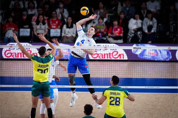 slovenska odbojkarska reprezentanca : Brazilija, Jan Kozamernik | Foto: VolleyballWorld