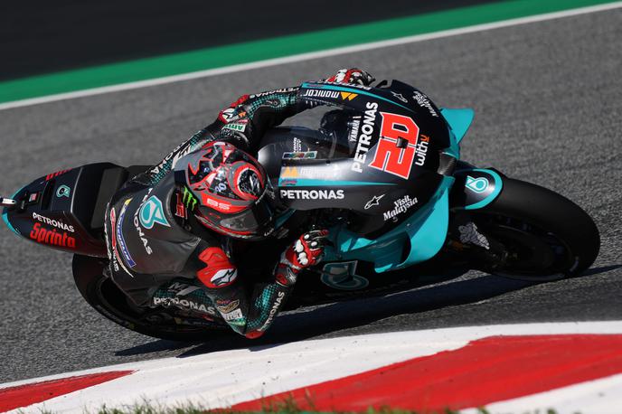 Quartararo | Japonskemu motociklističnemu koncernu Yamahi so v seštevku proizvajalcev v razredu motoGP odvzeli 50 točk. | Foto Reuters