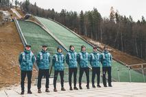 Skakalci trening Planica