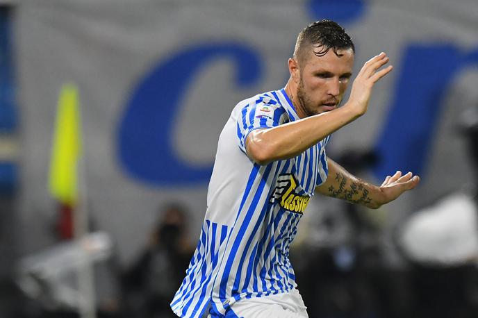 Jasmin Kurtić | Jasmin Kurtić redno igra za Spal, a ne more biti zadovoljen z rezultati, ki jih v prvi italijanski ligi dosega s soigralci. | Foto Getty Images