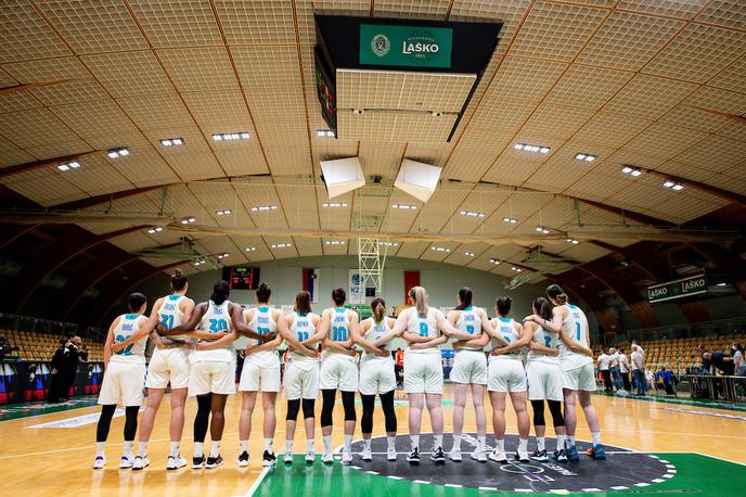 Slovenija : Črna Gora (ženska košarka, priprave na EuroBasket) | Foto Vid Ponikvar