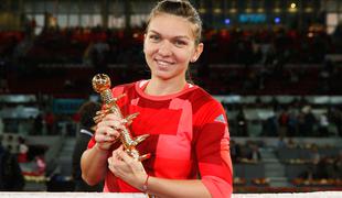 Romunka Simona Halep po slavju v Madridu postala peta igralka sveta