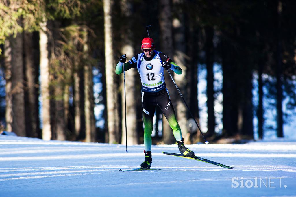 Pokljuka, 20 km, prvi dan