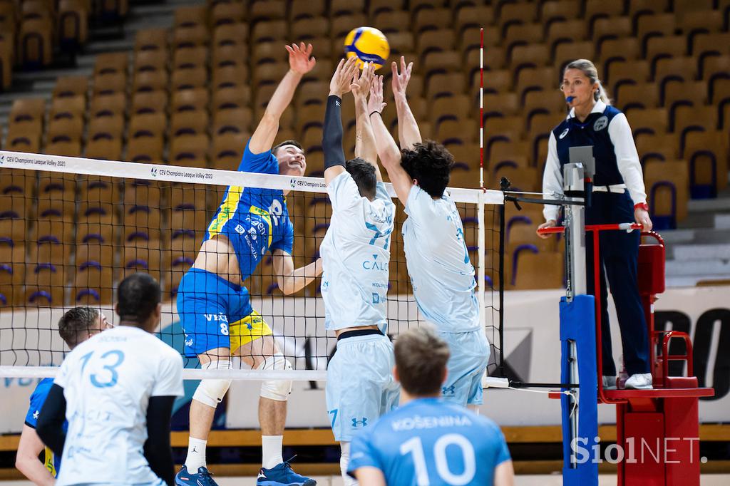 Calcit Volley, OK Merkur Maribor, liga MEVZA